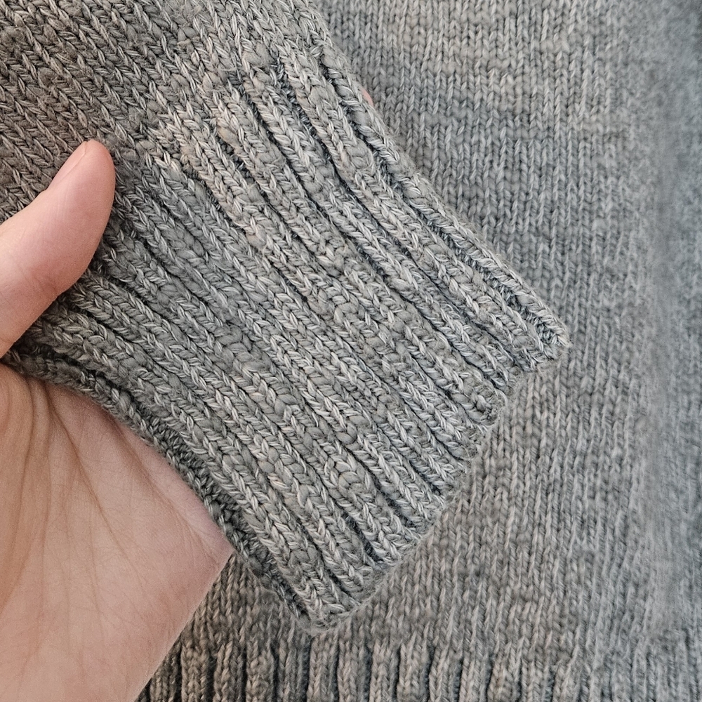 L.L. Bean Green Turtleneck Sweater - Picture 6 of 7